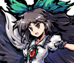 Reiuji Utsuho (Portraits) - Touhou Gouyoku Ibun (Sunken Fossil World)