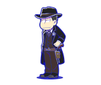 Ichimatsu (Robot Gunslinger) - Osomatsu-san Hesokuri Wars: Battle of the NEETs
