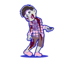Todomatsu (Zombie) - Osomatsu-san Hesokuri Wars: Battle of the NEETs