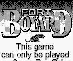 Game Boy Error Message - Fort Boyard