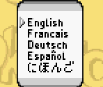 Language Select - Toki Tori