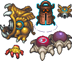 Enemies (Stage 4) - Pocky & Rocky Reshrined