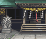 Title Screen - Pocky & Rocky Reshrined