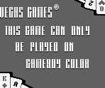 Game Boy Error Message - Vegas Games