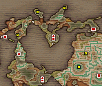World Map - Final Fantasy Origins: Final Fantasy 1