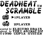 Title Screen - Dead Heat Scramble