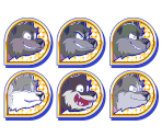 Set Icons (Billionare: Speakeasy) - Osomatsu-san Hesokuri Wars: Battle of the NEETs