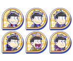 Set Icons (Almost All Illustrations) - Osomatsu-san Hesokuri Wars: Battle of the NEETs