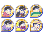 Set Icons (Macaron) - Osomatsu-san Hesokuri Wars: Battle of the NEETs