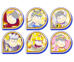 Set Icons (Greek Mythology: Statues) - Osomatsu-san Hesokuri Wars: Battle of the NEETs