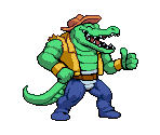 Leatherhead - Teenage Mutant Ninja Turtles: Shredder's Revenge