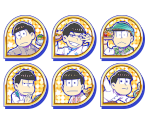 Set Icons (Dancin'! Masala Dance) - Osomatsu-san Hesokuri Wars: Battle of the NEETs