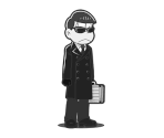 Choromatsu (Spy: Monochrome) - Osomatsu-san Hesokuri Wars: Battle of the NEETs