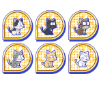 Set Icons (Magic School: Cats) - Osomatsu-san Hesokuri Wars: Battle of the NEETs