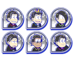 Set Icons (Akuma Worker: Pajama) - Osomatsu-san Hesokuri Wars: Battle of the NEETs