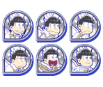 Set Icons (Angel) - Osomatsu-san Hesokuri Wars: Battle of the NEETs