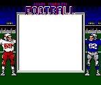 Super Game Boy Border - John Madden Football (Prototype)