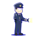 Choromatsu (Pachinko Police) - Osomatsu-san Hesokuri Wars: Battle of the NEETs