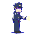 Ichimatsu (Pachinko Police) - Osomatsu-san Hesokuri Wars: Battle of the NEETs