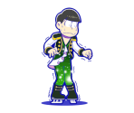 Choromatsu (Ice Skater) - Osomatsu-san Hesokuri Wars: Battle of the NEETs