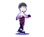 Todomatsu (Ice Skater) - Osomatsu-san Hesokuri Wars: Battle of the NEETs