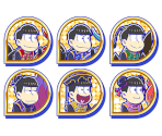Set Icons (China Clothes: The Mythical Auspicious Beast Tamer) - Osomatsu-san Hesokuri Wars: Battle of the NEETs