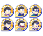 Set Icons (Date Clothes) - Osomatsu-san Hesokuri Wars: Battle of the NEETs