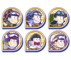 Set Icons (Dragon Rider) - Osomatsu-san Hesokuri Wars: Battle of the NEETs