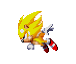 Super Sonic - Knuckles' Chaotix (32X)