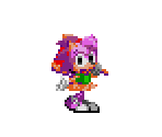 Amy Rose (Classic, Sonic 1-Style) - Sonic the Hedgehog Customs