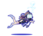 Todomatsu (Diver) - Osomatsu-san Hesokuri Wars: Battle of the NEETs