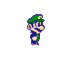 Luigi (Kaiketsu Yanchamaru 2-Style) - Mario Customs