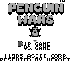 Title Screen - Penguin Wars