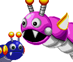 Giant Caterkiller & Sandworm - Sonic the Hedgehog Customs