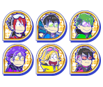 Set Icons (Band: Akatsuka Rocket) - Osomatsu-san Hesokuri Wars: Battle of the NEETs