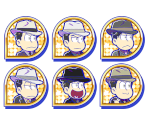 Set Icons (Mobster) - Osomatsu-san Hesokuri Wars: Battle of the NEETs