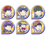 Set Icons (Black Tea) - Osomatsu-san Hesokuri Wars: Battle of the NEETs