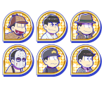 Set Icons (Calming Detective) - Osomatsu-san Hesokuri Wars: Battle of the NEETs