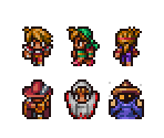 Playable Characters - Final Fantasy Origins: Final Fantasy 1