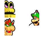 Giant Battle Portraits - Mario & Luigi: Dream Team