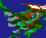 World Map - Final Fantasy Origins: Final Fantasy 2
