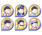 Set Icons (Travel) - Osomatsu-san Hesokuri Wars: Battle of the NEETs