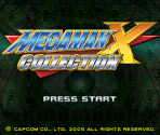 Title Screen - Mega Man X Collection