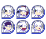 Set Icons (Soba Restaurant) - Osomatsu-san Hesokuri Wars: Battle of the NEETs