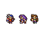 Overworld Sprites - Final Fantasy II