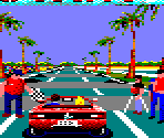 Loading & Title Screen - Out Run