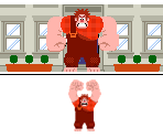 Wii Banner & Memory Data Icon - Wreck-It Ralph