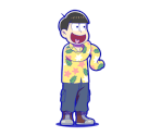 Jyushimatsu (Hipipo-Zoku to Kagayaku Kajitsu) - Osomatsu-san Hesokuri Wars: Battle of the NEETs