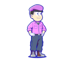 Todomatsu (Hipipo-Zoku to Kagayaku Kajitsu) - Osomatsu-san Hesokuri Wars: Battle of the NEETs