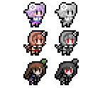 Characters & Bosses - Neptunia Shooter
